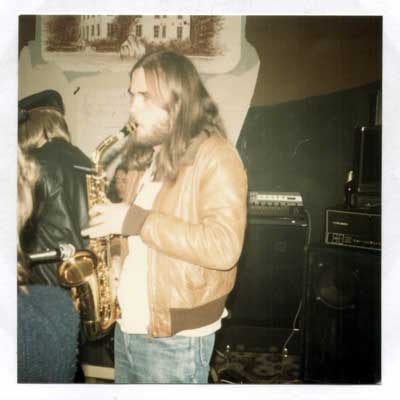 Alpsray Riders '82: ein wilder Mann am Saxofon ...